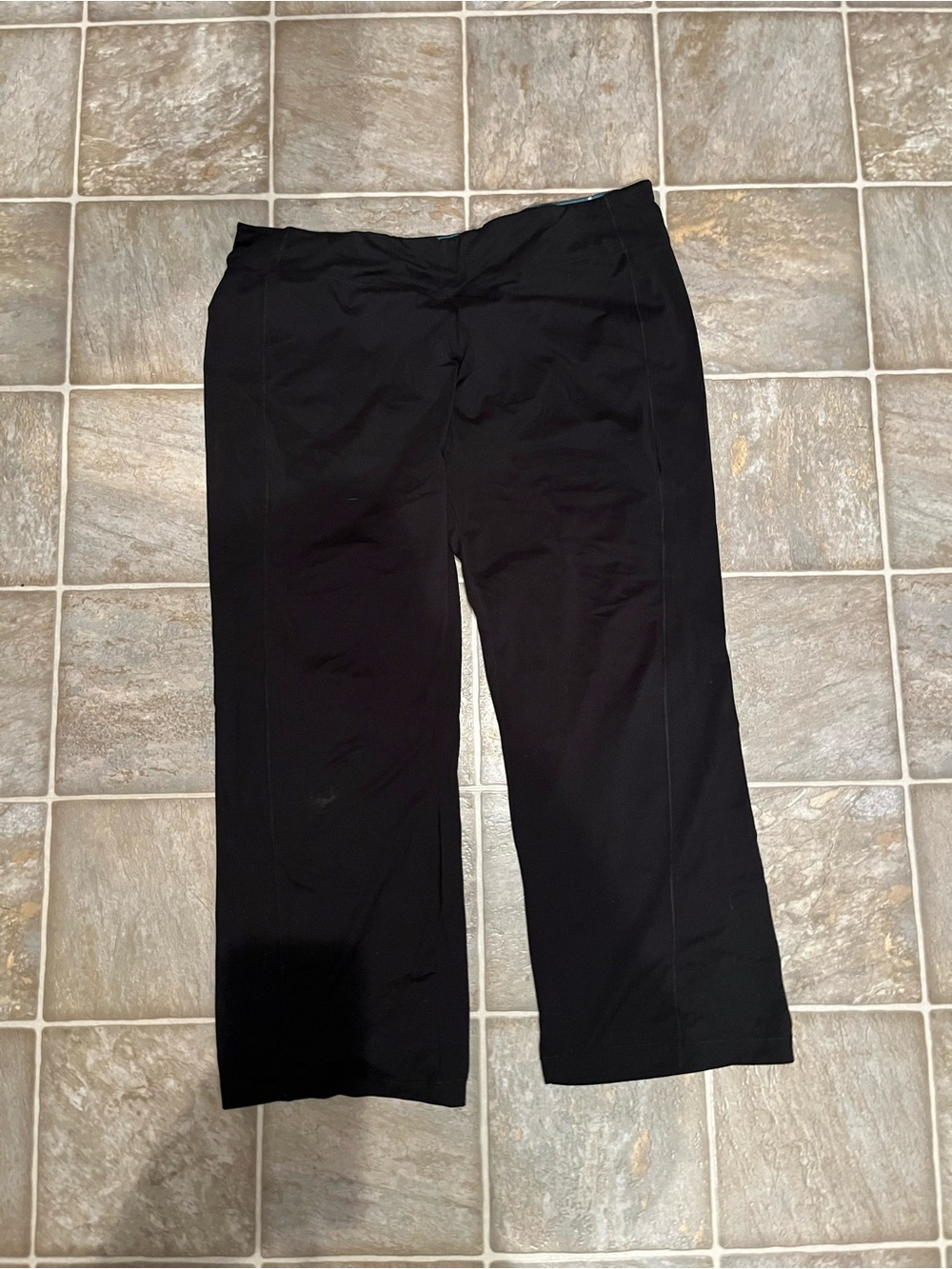 Black Straight-Leg Pants-Columbia